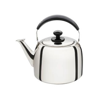 【Buffalo 牛頭牌】百福樂304不鏽鋼笛音壺3L(經典暢銷系列/SGS認證安全無毒/煮水壺/燒水壺/IH電磁爐適用)