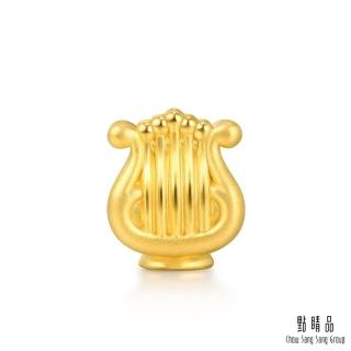 【點睛品】Charme 新生彌月-豎琴 黃金串珠