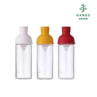 【TOKYU HANDS 台隆手創館】速水茂虎道×HARIO聯名水瓶/調味瓶/油醋瓶-300ml(酒紅/白/芥末黃)