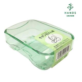 【TOKYU HANDS 台隆手創館】肥皂盒(透明/綠色)