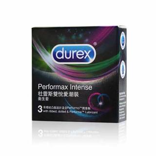 【Durex 杜蕾斯】杜蕾斯Durex-雙悅愛潮裝保險套3入(情趣用品.保險套)