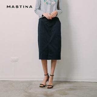 【MASTINA】上班族舒適搭配-女長裙(二色/版型寬鬆)