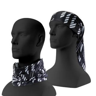 【Bone】UV 魔術頭巾 Neck Gaiter - 星際黑(運動頭巾 吸汗 防曬)