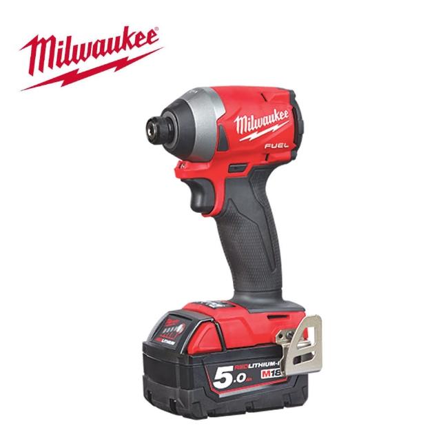 【Milwaukee 美沃奇】18V鋰電無碳刷衝擊起子-M18 FID2-502X 原廠公司貨(優惠套裝組合)