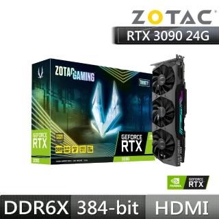 【ZOTAC 索泰】GAMING GeForce RTX 3090 Trinity 顯示卡