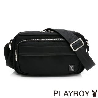 【PLAYBOY】斜背包  Briefness系列(黑色)