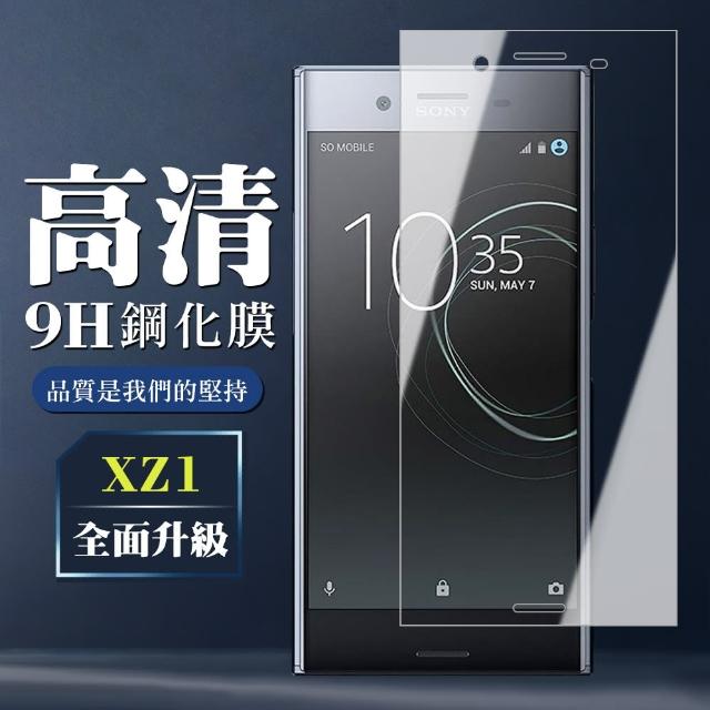 最高硬度 SONY XZ1 防爆 保護貼 防指紋(SONY XZ1 保護貼 鋼化膜 XZ 1)