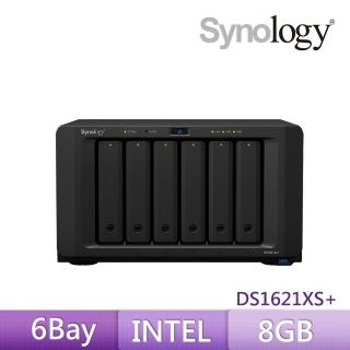 【Synology 群暉科技】DS1621xs+ 6Bay 網路儲存伺服器