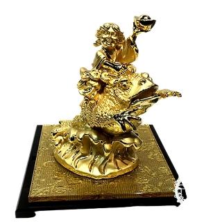 【十方佛教文物】劉海戲蟾蜍 開運福品(平安財運順利)