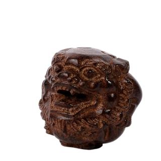 【十方佛教文物】麒麟{土沉木}(平安財運順利)