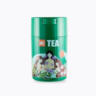 【POITC-C】台灣唯愛花茶三角茶包3gX20包X1罐(紅烏龍、小油菊、中焙、循環利用密鮮罐、有機茶、自然農法)