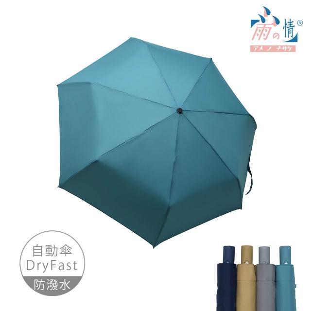 【雨之情】簡約時尚摺壘自動傘(雨傘/折疊傘/摺傘/自動開收)