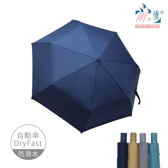【雨之情】簡約時尚摺壘自動傘(雨傘/折疊傘/摺傘/自動開收)