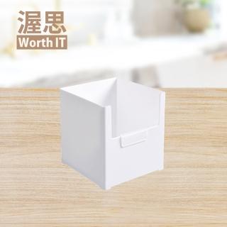 【渥思】日式多功能儲物盒寬款-S(多功能收納盒/櫥櫃收納)