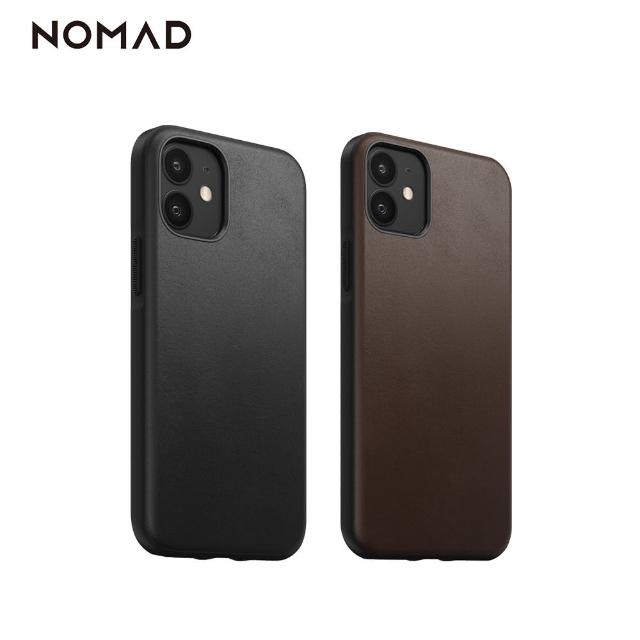 【美國NOMAD】美國NOMAD經典皮革防摔保護殼 iPhone 12 Mini 5.4吋(嚴選Horween皮革獨特紋理更具特色)