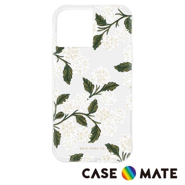 【CASE-MATE】x Rifle Paper Co. 限量聯名款 iPhone 12 / 12 Pro(防摔抗菌手機保護殼 - 白色繡球花)