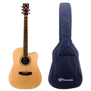 【Neowood】嚴選Swiftly DN-1C木吉他-41吋/嚴選雲杉木/附琴套(木吉他)