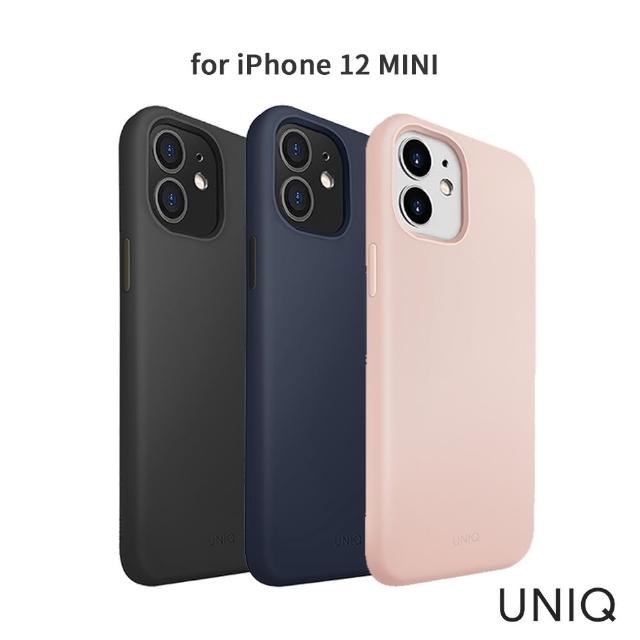 【UNIQ】iPhone 12 mini LinoHue 液態矽膠防摔手機殼(iPhone 12mini)