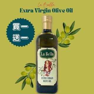 【Onatural 歐納丘】LABELLA樂貝納義大利冷壓初製橄欖油1Lx2瓶(義大利冷壓初製、橄欖油、油禮盒)