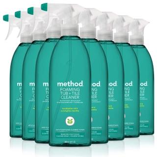 【method 美則】浴廁泡沫清潔劑-尤加利薄荷(828mlx8入)