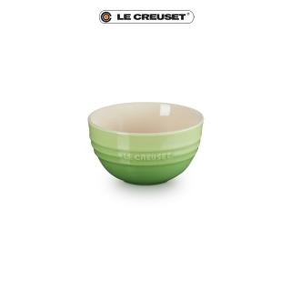 【Le Creuset】瓷器韓式飯碗(棕櫚綠)