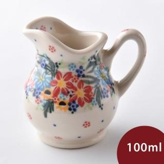 【波蘭陶】桃花源系列 奶精壺 100ml 波蘭手工製