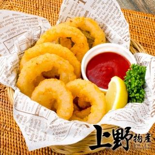 【上野物產】美國進口 裹粉現炸洋蔥圈 x5包(200g土10%/包)