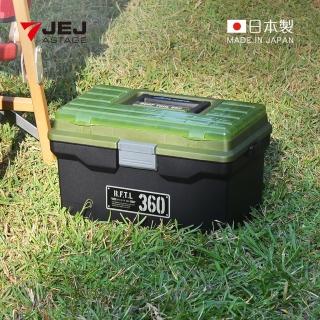 【JEJ】日本製 360X專業三層分隔式PP手提工具箱(手提箱 零件箱 工具盒 置物箱 置物盒 器材箱)