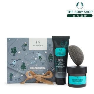 【THE BODY SHOP 美體小舖】即期品-喜瑪拉雅竹炭更新精選禮盒(效期至2023/01/01)