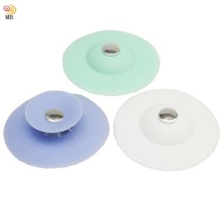 【月陽】超值3入按壓式水槽過濾器排水口過濾網(800104)