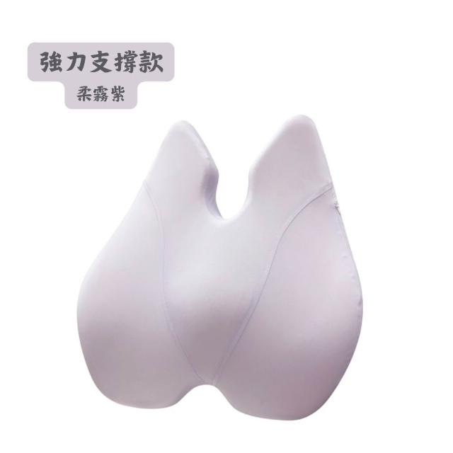 【Beroso 倍麗森】美姿護脊靠背墊(涼感 椅背靠墊 腰靠墊 護腰 禮物 禮物 雙11)