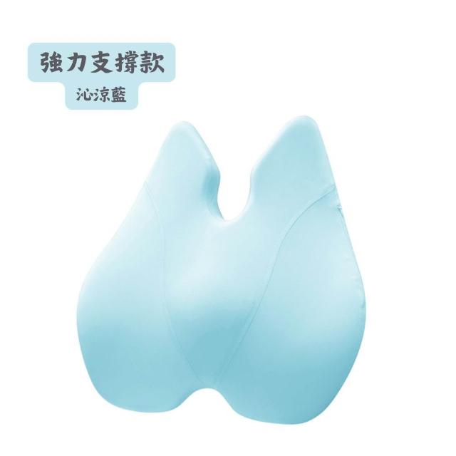 【Beroso 倍麗森】美姿護脊靠背墊(涼感 椅背靠墊 腰靠墊 護腰 禮物 禮物 雙11)