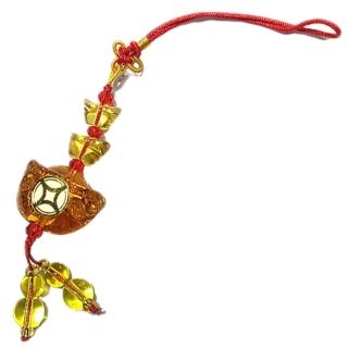 【十方佛教文物】金元寶財源滾滾掛飾(平安財運順利)