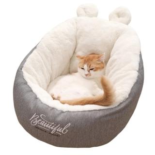 【古德斯】冬季保暖深度睡眠寵物床_S(貓窩)