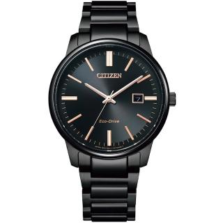 【CITIZEN 星辰】光動能雅緻男錶-39mm(BM7527-89E)