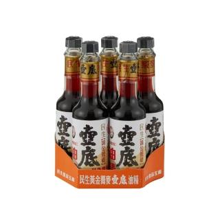 【民生】民生黃金蕎麥壺底油精70g*5瓶入(釀造醬油、壺底油、蕎麥)