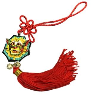 【十方佛教文物】獅咬劍避邪鎮宅掛飾