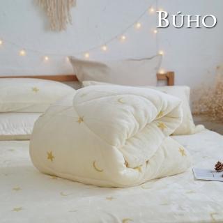 【BUHO 布歐】極柔暖法蘭絨150x200cm舖棉暖暖被(多款任選-子)