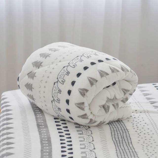 【BUHO 布歐】買一送一 法蘭絨加厚暖暖被2.3kg(多款任選/冬被)