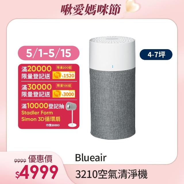 【Blueair】抗PM2.5過敏原空氣清淨機