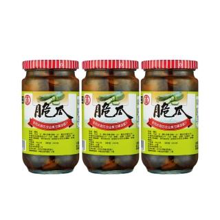 【金蘭食品】金蘭脆瓜396g x3入