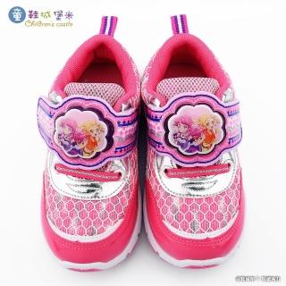 【童鞋城堡】LED電燈鞋 輕量透氣運動鞋 偶像學園(ID5224-桃/紫 共二色)