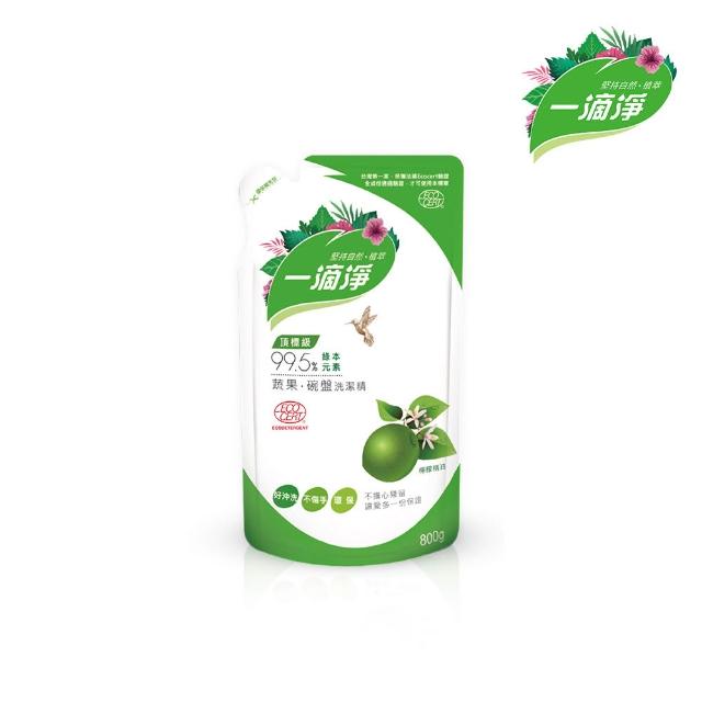 【一滴淨】蘆薈多酚洗潔精1000gX1+800gX2