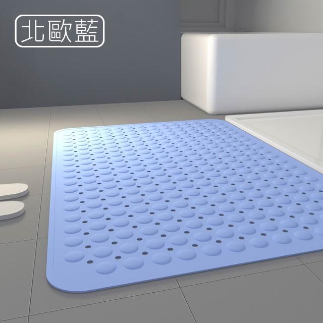 【樂居安】德國TUV認證TPE環保親膚強力吸盤浴室防滑止滑墊 70x40cm