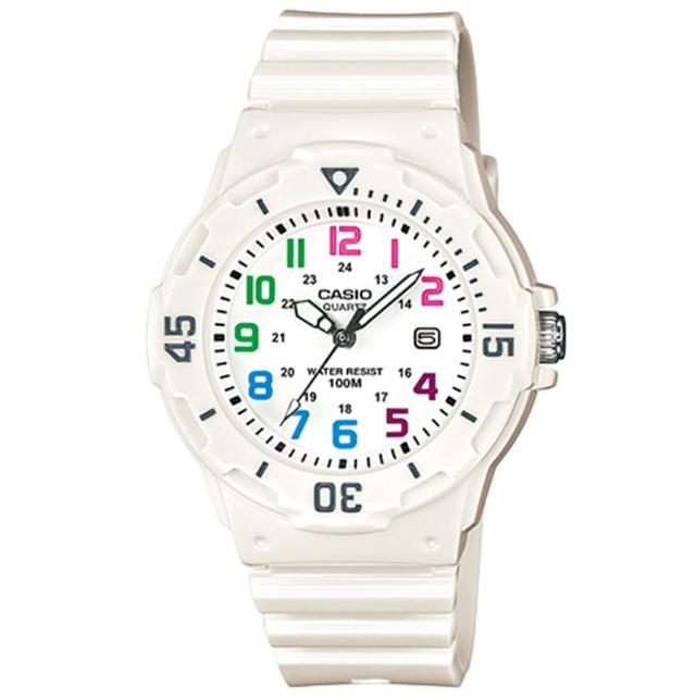 【CASIO 卡西歐】潛水風格輕巧迷你運動女錶-LRW-200H系列 情人節 送禮(20款可選)