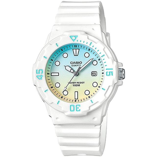 【CASIO 卡西歐】潛水風格輕巧迷你運動女錶-LRW-200H系列 情人節 送禮(20款可選)