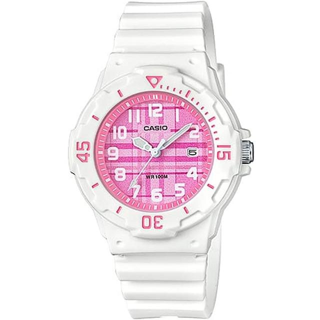 【CASIO 卡西歐】潛水風格輕巧迷你運動女錶-LRW-200H系列 情人節 送禮(20款可選)