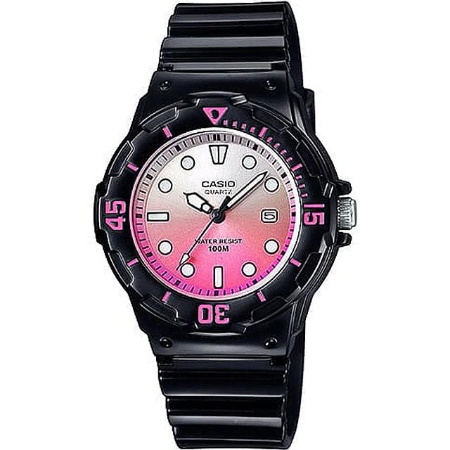 【CASIO 卡西歐】潛水風格輕巧迷你運動女錶-LRW-200H系列 情人節 送禮(20款可選)