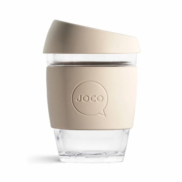 【澳洲JOCO】啾口玻璃隨行咖啡杯12oz/354ml-(五色可選)