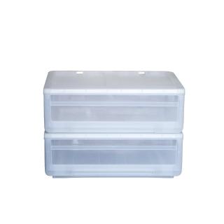 【KEYWAY】聯府抽屜式整理箱28.5L-2入收納箱G600
